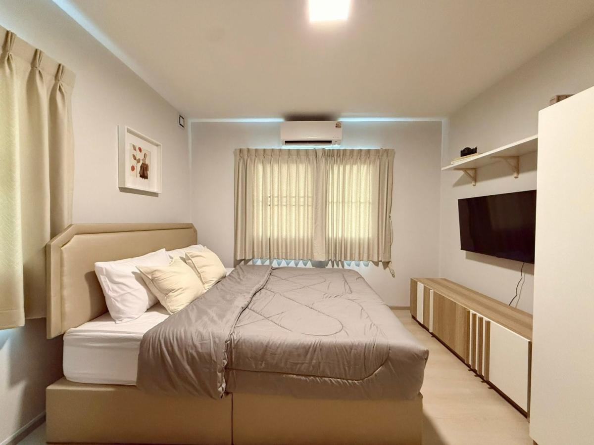 ให้เช่าบ้านเดี่ยว 2 ชั้น ตกแต่งพร้อมอยู่ โครงการ Villagio ศรีนครินทร์-บางนา 🌳  โครงการเงียบสงบร่มรื่น ใกล้ Mega บางนา ใกล้ทางด่วน 