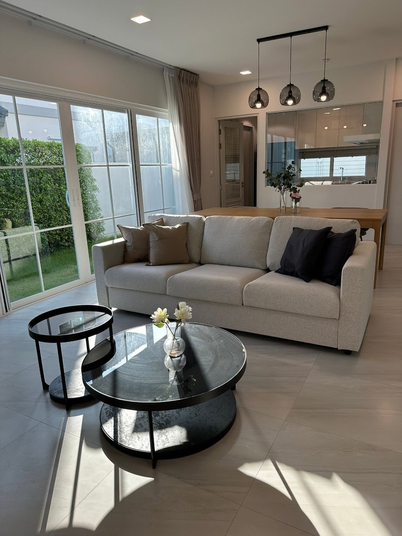 Villagio3 (New project)  บ้านหน้าสวน ติดคลับเฮาส์ ไซส์ใหญ่สุดในโครงการ 💰ราคาปล่อยเช่า 100,000  