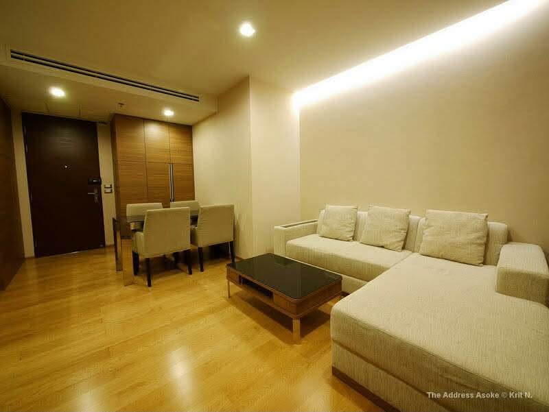 ปล่อยเช่า The Address Asoke ชั้น 30 🌈 2 ห้องนอน 2 ห้องน้ำ ขนาด 65 ตรม.