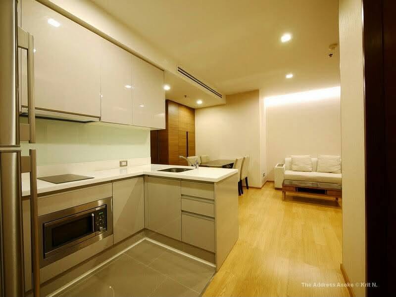 ปล่อยเช่า The Address Asoke ชั้น 30 🌈 2 ห้องนอน 2 ห้องน้ำ ขนาด 65 ตรม.
