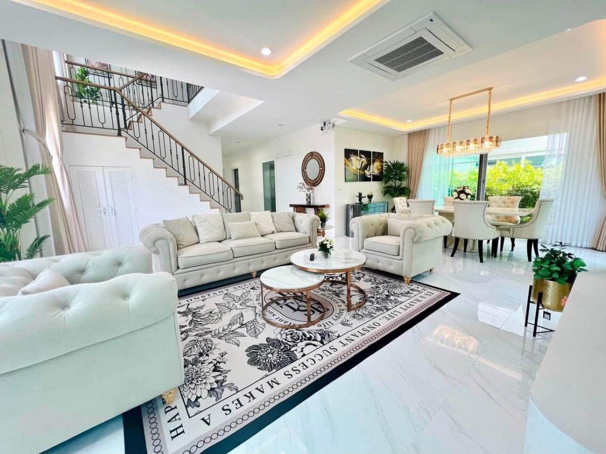 ✨ 𝐑𝐞𝐚𝐝𝐲 𝐭𝐨 𝐦𝐨𝐯𝐞 𝐢𝐧 ปล่อยเช่า บ้านเดี่ยว พร้อมอยู่ 🏡หมู่บ้าน Grandio บางนา กม.5 | หลังมุม | Private Zone