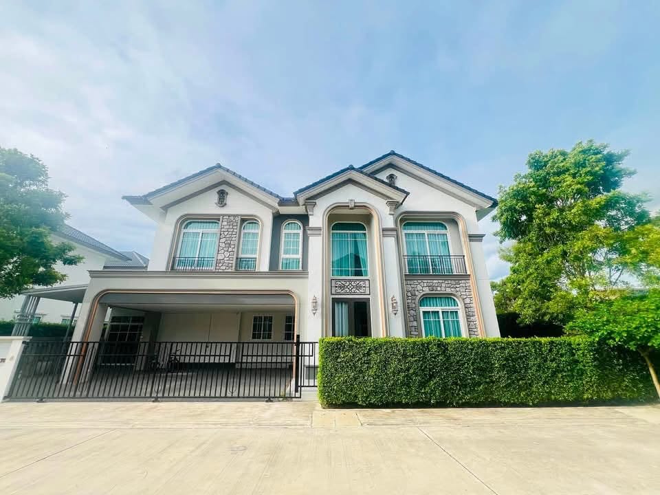 ✨ 𝐑𝐞𝐚𝐝𝐲 𝐭𝐨 𝐦𝐨𝐯𝐞 𝐢𝐧 ปล่อยเช่า บ้านเดี่ยว พร้อมอยู่ 🏡หมู่บ้าน Grandio บางนา กม.5 | หลังมุม | Private Zone