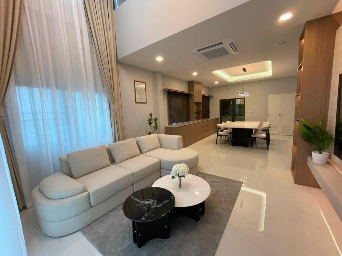 ปล่อยเช่าบ้าน the city bangna 3 บ้านใกล้สวน 68 ตรว. พื้นที่ใช้สอย 326 ตรม. 