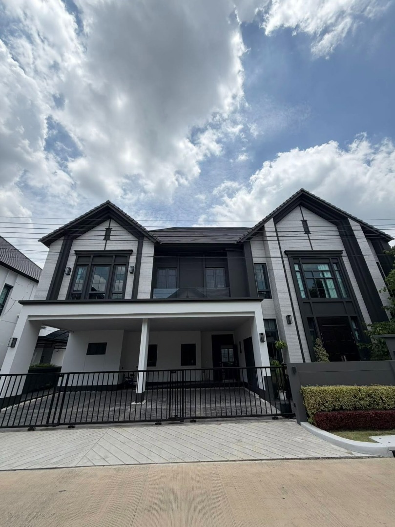 💠บ้านเดี่ยว The City รามอินทรา-วงแหวน 2💠 (เลี้ยงสัตว์ได้)