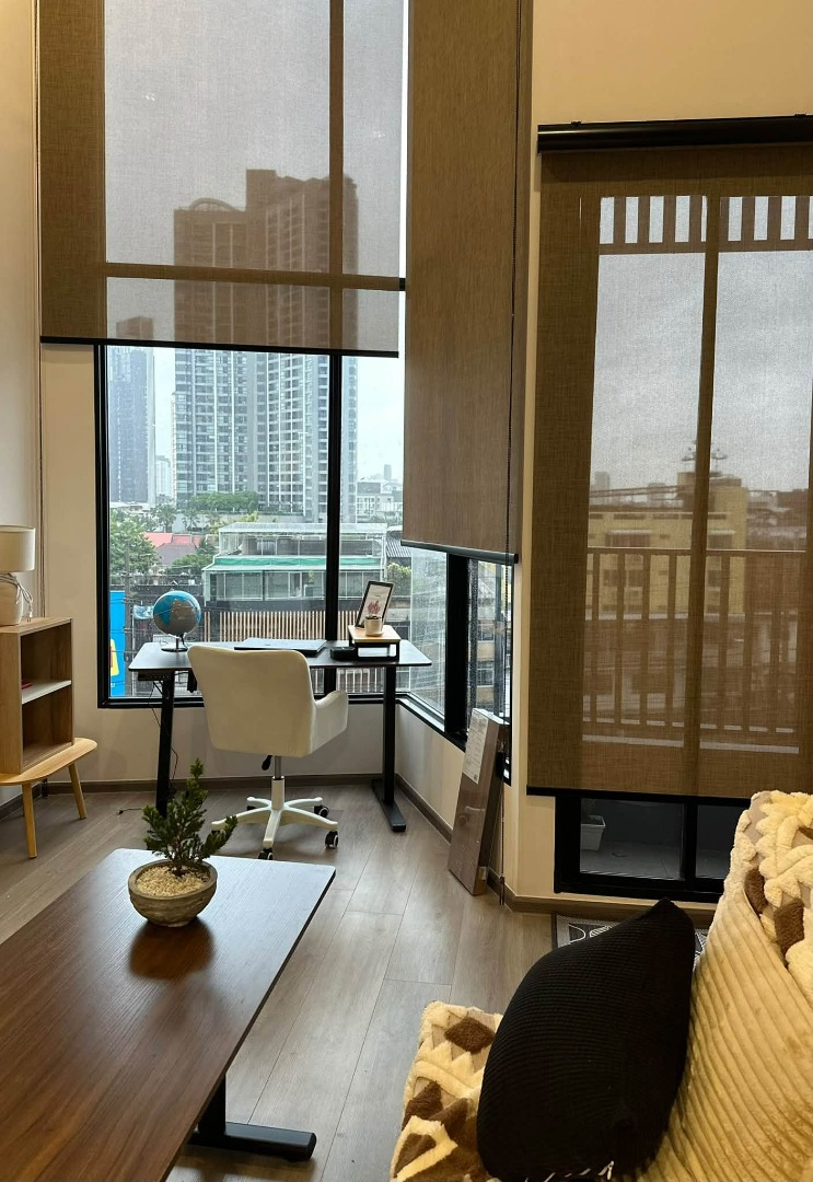 Knightsbridge Space Sukhumvit-Rama 4 ห้องแบบ Duplex (เพดานสูง)