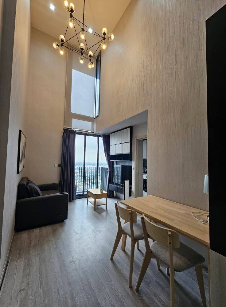 🏙️ The Line Sukhumvit 101 — ให้เช่า 📍 ใกล้ BTS ปุณณวิถี  ชั้น 35 | ขนาด 41 ตร.ม.  ห้องแบบ Duplex (2 ชั้น) 1 ห้องนอน