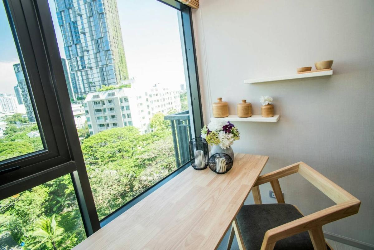 🏙️ ให้เช่า / ขาย Rhythm Sukhumvit 36-38  ✨ ห้อง 1 Bedroom | 1 Bathroom 📐 ขนาด 34 ตร.ม. 🏢 ชั้น 7 | วิวสวน | ทิศตะวันออก