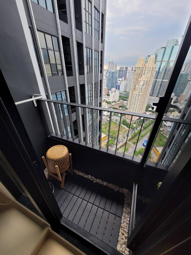 ปล่อยเช่า คอนโด KnightsBridge Prime Sathorn✨ ห้อง Double Duplex ขนาด 37 ตร.ม. อยู่ชั้น 41 วิวสวยมาก มองเห็น ICONSIAM