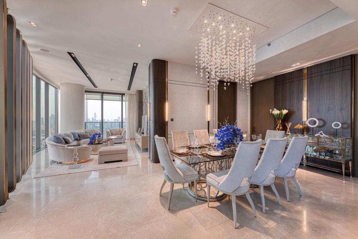 Banyan Tree Residences Riverside Bangkok ที่พักอาศัยสุดหรูริมแม่น้ำแบบ 2 ห้องนอน พร้อมระเบียงส่วนตัว  ให้เช่า | 190,000 บาท/เดือน