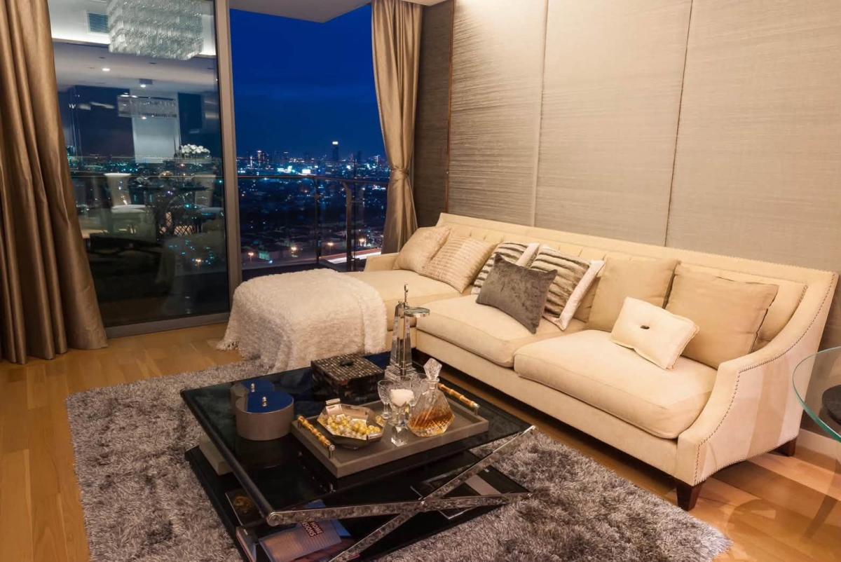 ปล่อยเช่าและขายคอนโด The Pano พระราม 3 ห้อง 2 ห้องนอน 109 ตรม. ชั้น 30