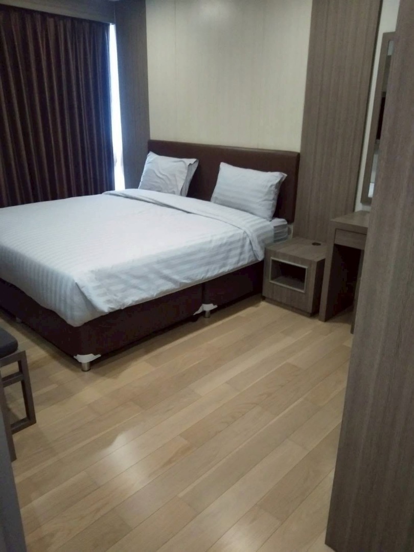 คอนโด 1 ห้องนอน 1 ห้องนั่งเล่น ครัว และห้องน้ำ 44.53 ตรม ตกแต่งสไตล์โมเดิร์น  ห้องพร้อมเข้าอยู่ 16 กันยา 69