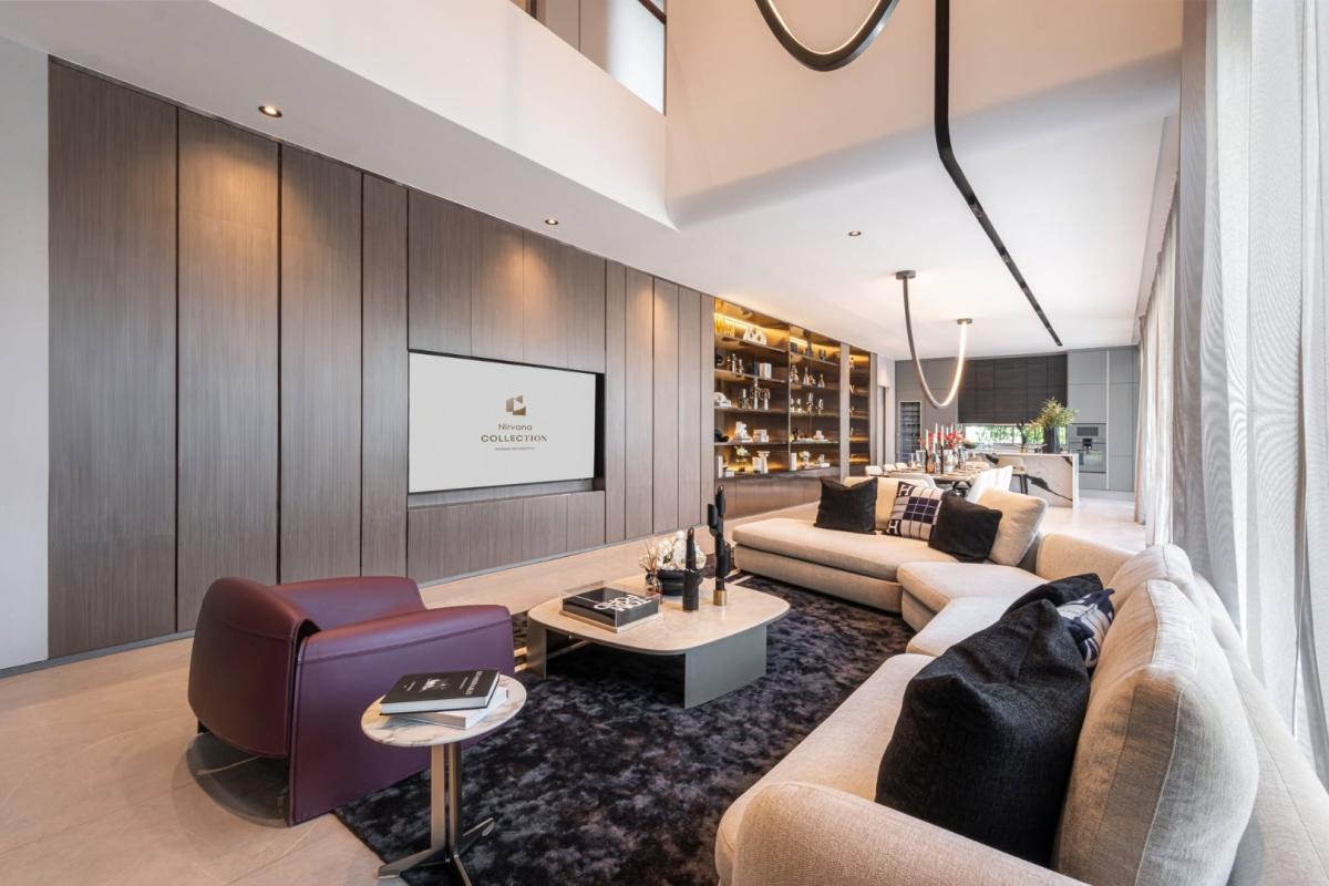 ขาย บ้านเดี่ยวระดับ Super-luxury บนถนนกรุงเทพกรีฑา Nirvana COLLECTION Krungthep Kreetha
