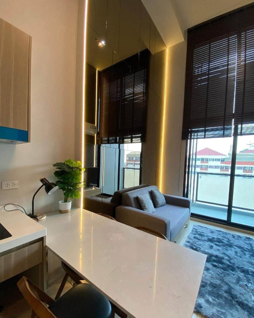 🔥 พร้อมเข้าอยู่ | FOR RENT 🔥  ❤️ ให้เช่าห้อง Loft 1+1 Bedroom ติด BTS