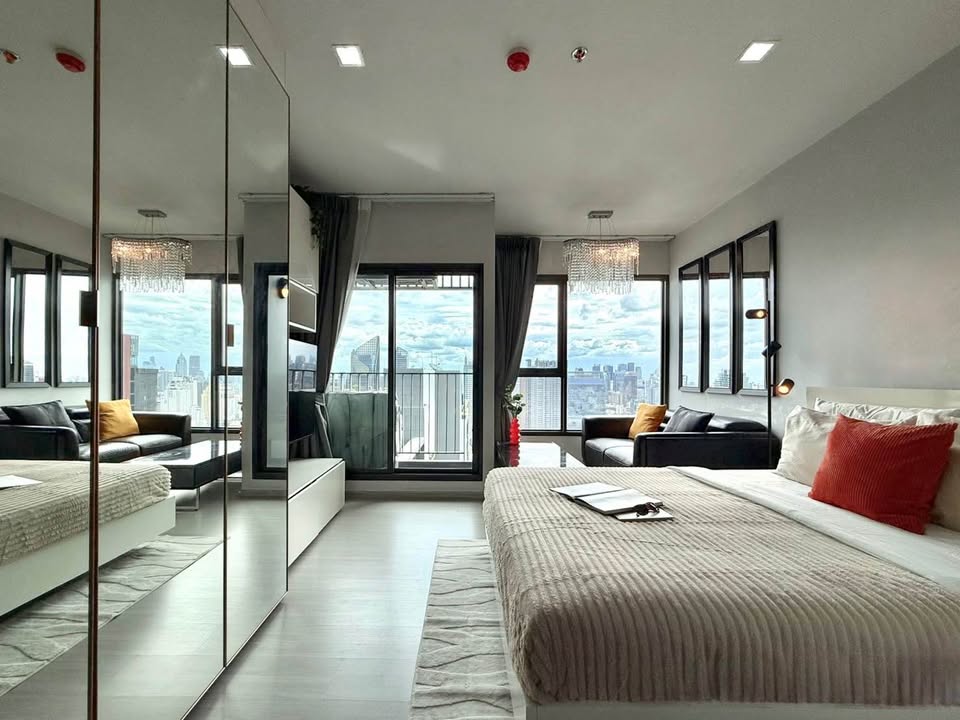 🔥 FOR RENT | ให้เช่า LIFE ASOKE–RAMA 9 🔥 🏙️ ชั้นสูง วิวอโศก–มักกะสัน วิวเมืองสวย!