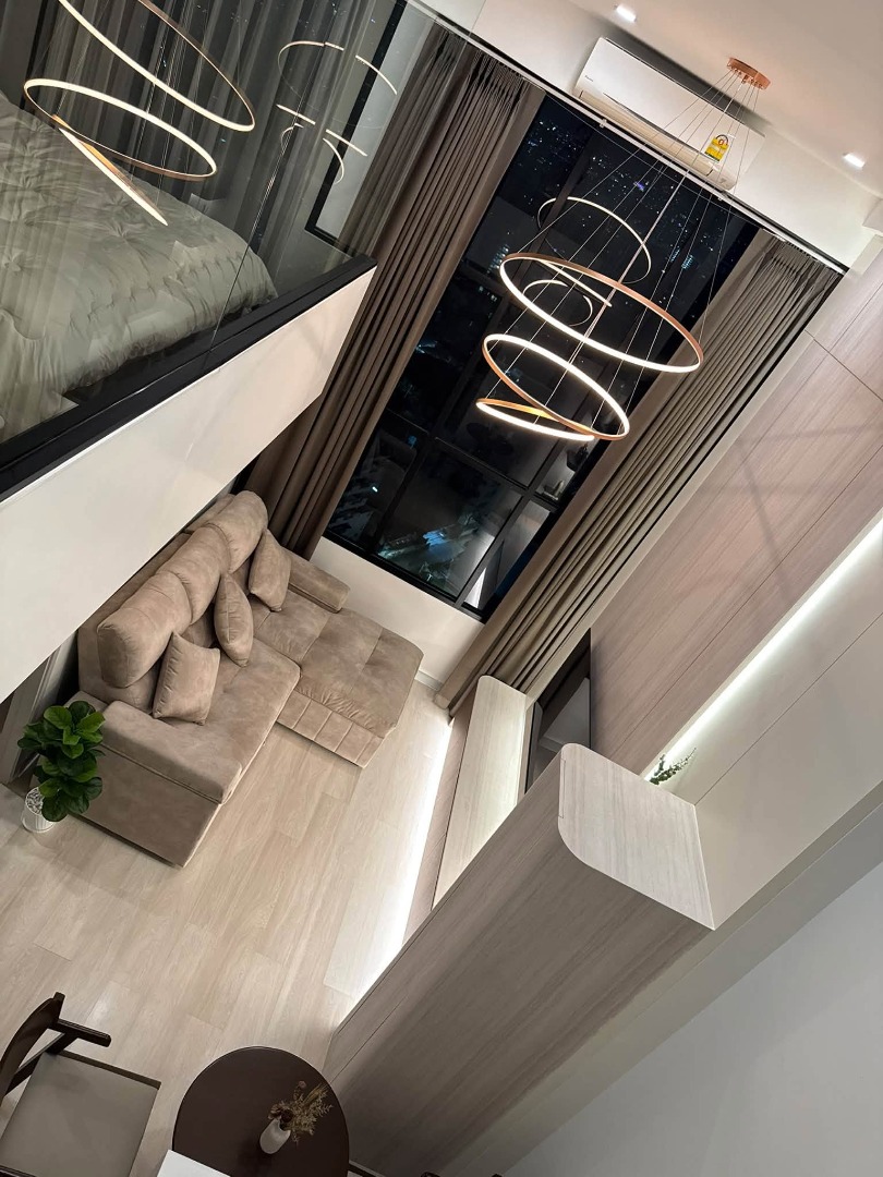ให้เช่า Knightsbridge Prime Sathorn | ห้อง Duplex สไตล์ Modern Minimal ใจกลางสาทร ชั้นสูง วิวสวย