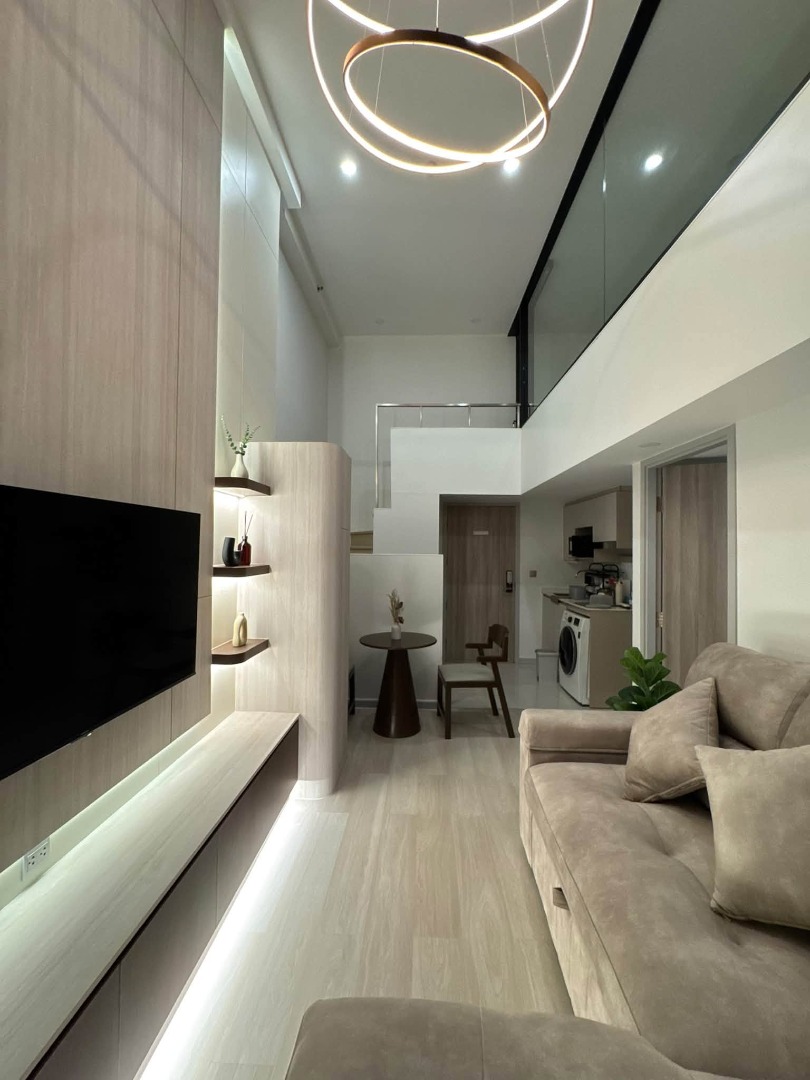ให้เช่า Knightsbridge Prime Sathorn | ห้อง Duplex สไตล์ Modern Minimal ใจกลางสาทร ชั้นสูง วิวสวย