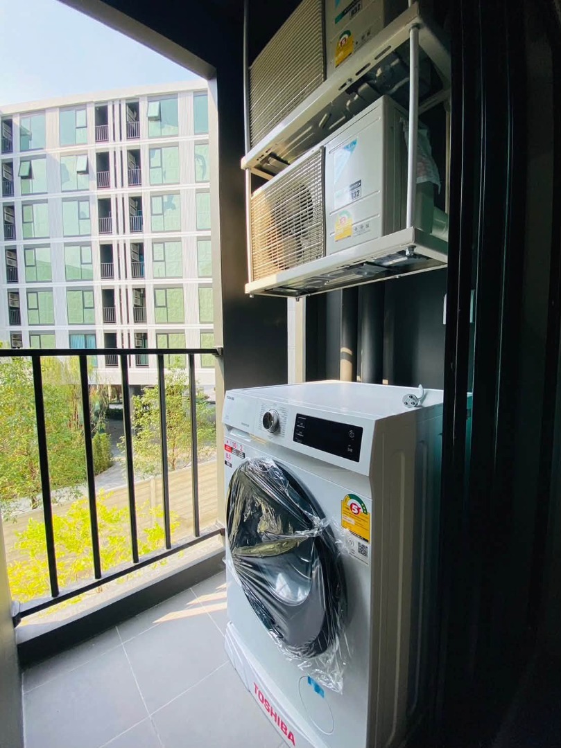 ให้เช่า/For rent Atmoz Oasis Onnut คอนโดสร้างใหม่ พร้อมเข้าอยู่ ค่าเช่า 12,000 บาท/เดือน