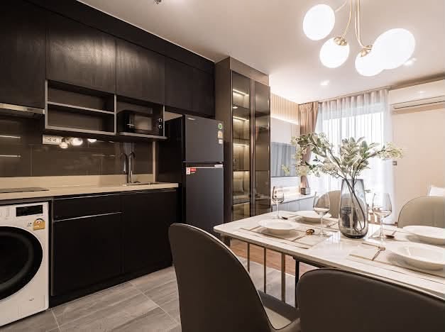  คอนโด คิวประสานมิตร คอนโดหรูเป็นส่วนตัว ตกแต่ง style modern luxury ห้องใหม่สวย พร้อมเข้าอยู่เดือน ตุลาคม