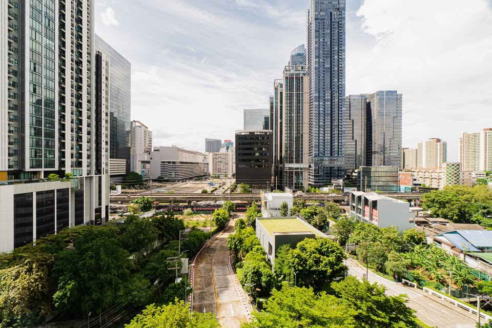 ให้เช่า - คอนโด Aspire Rama 9 วิวทิศเหนือ เปิดโล่งไม่มีตึกบัง