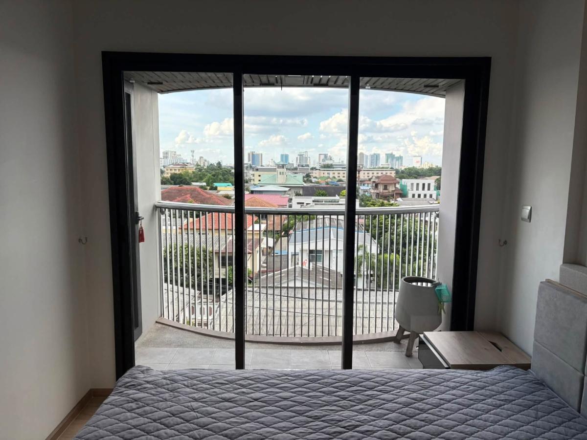 ให้เช่า Kawa Haus T77 ใกล้ BTS อ่อนนุช ห้อง 1 ห้องนอน 35 ตรม. เฟอร์นิเจอร์ครบ 20,000 บาท/เดือน