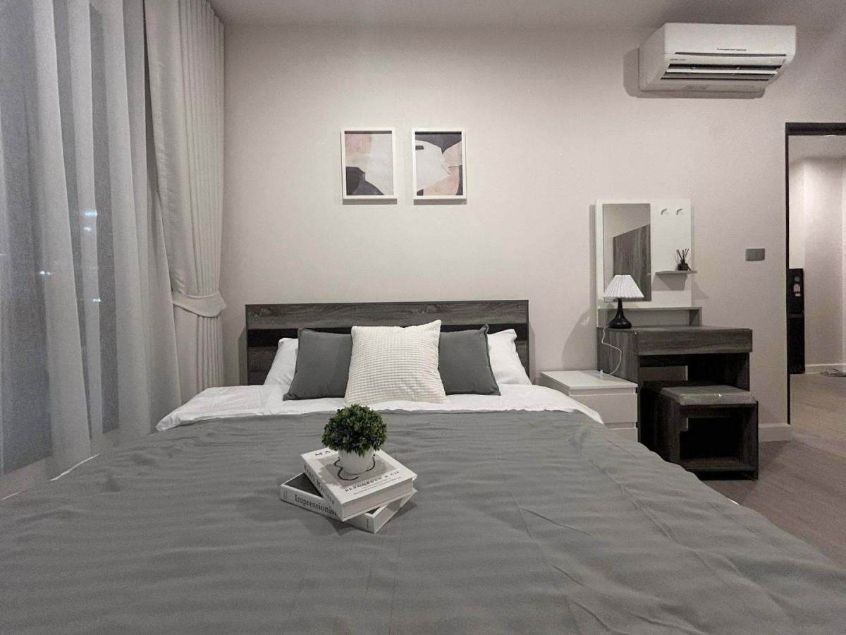 ให้เช่า The Sky Sukhumvit – ห้องพร้อมเข้าอยู่ The Sky Sukhumvit อุดมสุข 4117/18 ตึก E วิวสวน  ชั้น 4  ขนาด 35 ตร.ม. 1 ห้องนอน