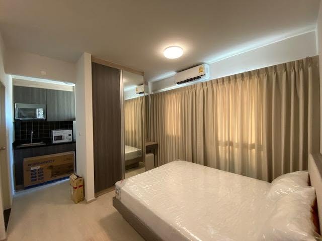 ให้เช่าคอนโด ยูนิโอ สุขุมวิท 72 เฟส 2 ใกล้ BTS แบริ่ง 8500 บาท  พร้อมอยู่ 1/11/69