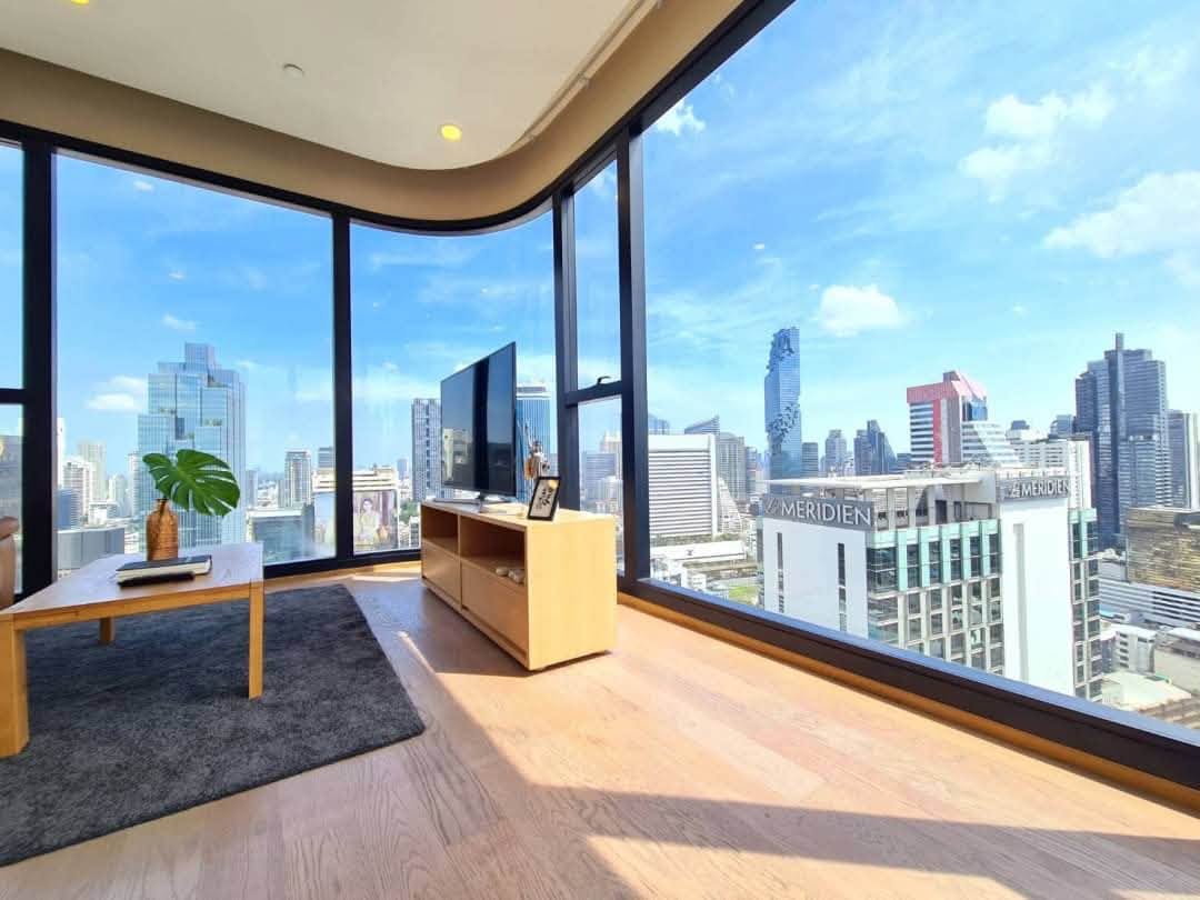Ashton Chula Silom 2 นอน 1 น้ำ 57ตรม. ชั้น 31 60,000/เดือน