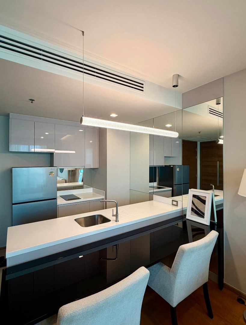 ให้เช่าAddress Sathon 55.28 ตรม ชั้น 24 เฟอร์ครบ 13.55 ล้านบาท