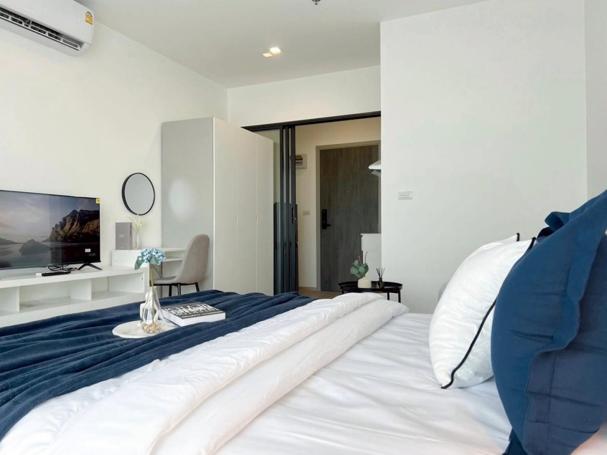 ให้เช่าคอนโด 1 ห้องนอน ที่โครงการ The Rich Rama 9 – Srinakarin ใกล้ MRT สถานีหัวหมาก ค่าเช่า: 13,000 บาท/เดือน