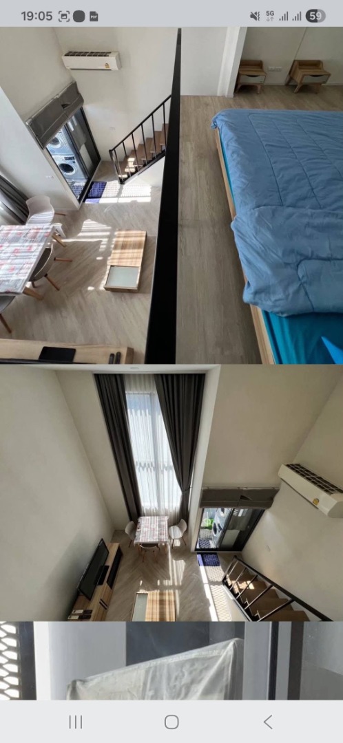 ปล่อยเช่าคอนโด Simese Sukhumvit48 ชั้น 19 ขนาด 40 ตร.ม. Duplex